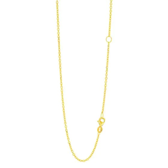 Aura By Martin Binder Gold 1.5mm 18 Inch Cable Chain