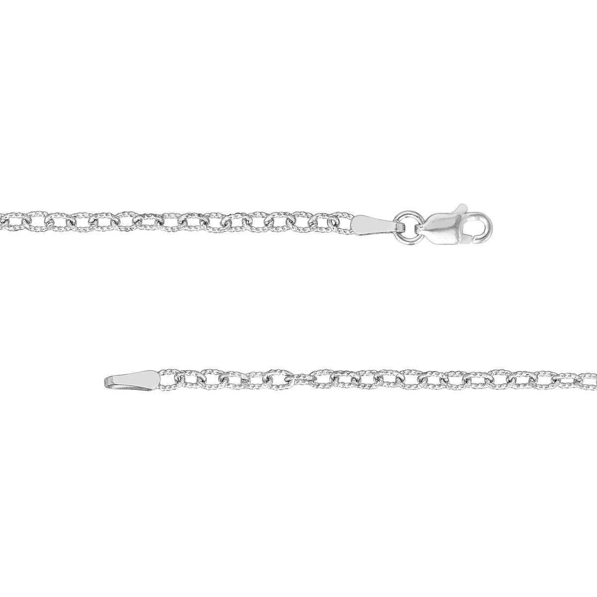 Rox by Martin Binder 2.15mm 20 Inch Designer Rolo Chain