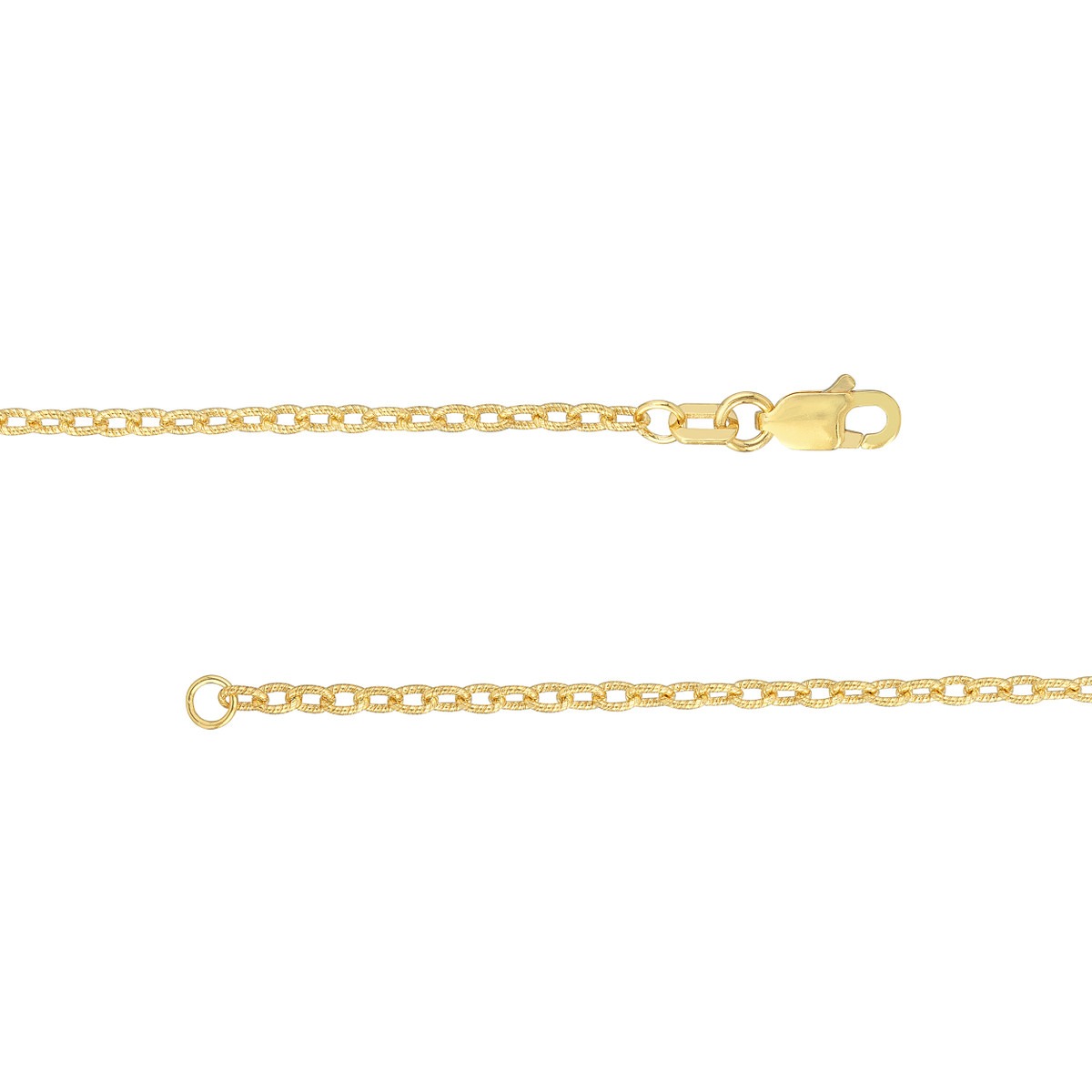 Rox by Martin Binder 1.85mm 18 Inch Designer Rolo Chain