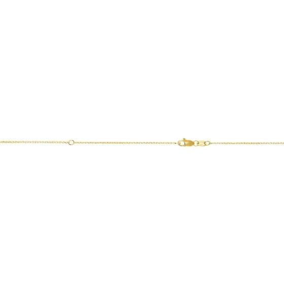 Aura by Martin Binder 10KT 0.87mm 18 Inch Cable Chain