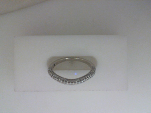 FINAL SALE 14K WG .34TWT VS/GH BAND WITH DIAMONDS ON THE TOP AND SIDES HALFWAY