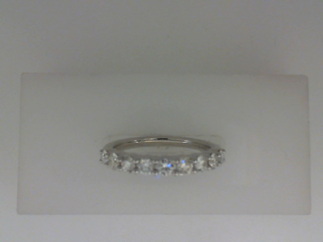 14K WHITE GOLD .60CTTW SI/HI SHARED PRONG DIAMOND BAND