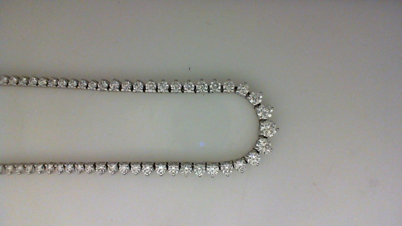 14K WHITE GOLD 17