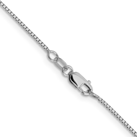 14K WHITE GOLD 18
