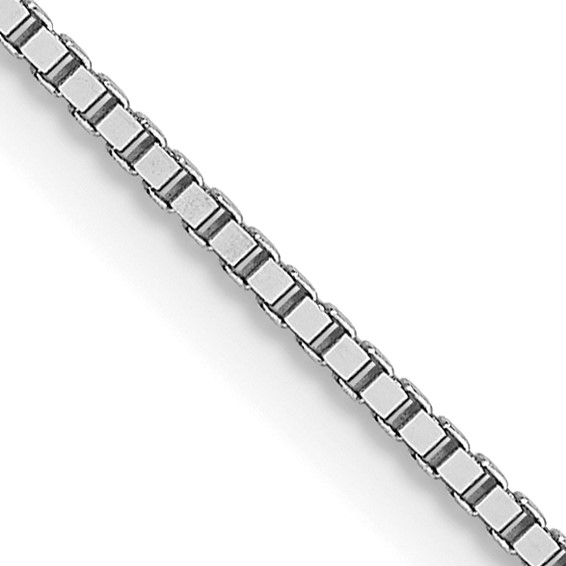 14K WHITE GOLD 18