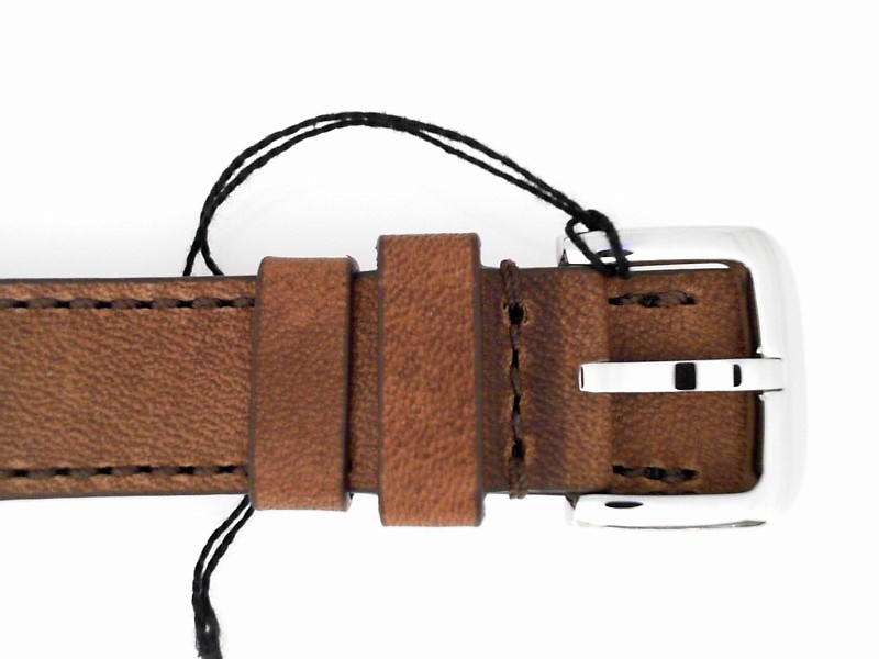 SHINOLA 20MM LONG CLASSIC BRITISH TAN LEATHER STRAP