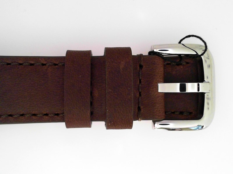 SHINOLA 22MM CATTAIL LEATHER STRAP