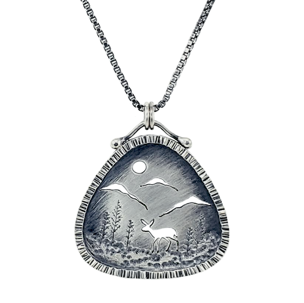 SARATOGA JEWELS WILDERNESS DEER MOUNTAIN VIEW COLLECTION ON AN 18