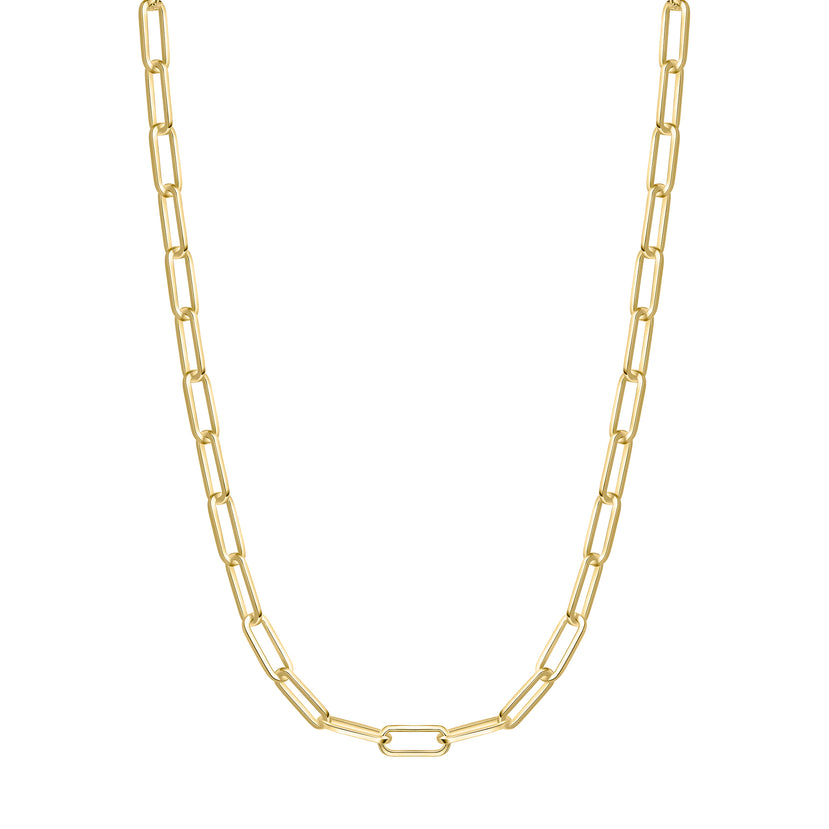ANIA HAIE 14K GOLD PLATED ON STERLING SILVER GOLD MEDIUM CHAIN NECKLACE