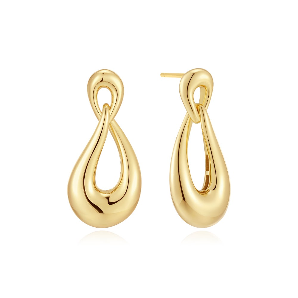 ANIA HAIE 14K GOLD PLATED ON STERLING SILVER
