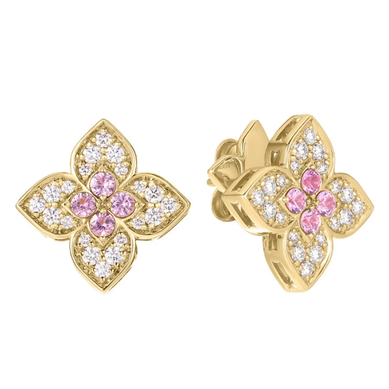 18k Yellow Gold Earrings