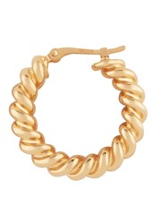 14k Yellow Gold Hoop Earrings