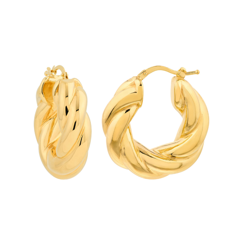 14k Yellow Gold Earrings