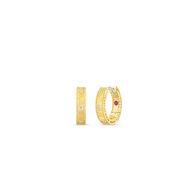 18k Yellow Gold Earrings