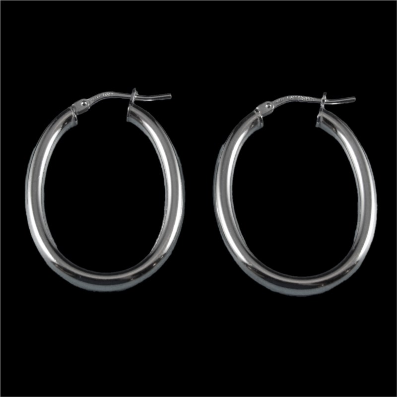 Sterling Silver Hoop Earrings