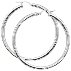 Sterling Silver Hoop Earrings