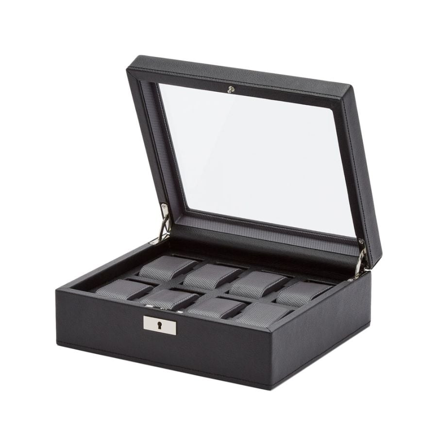 Victory Collection Eigth Piece Watch Storage In Black