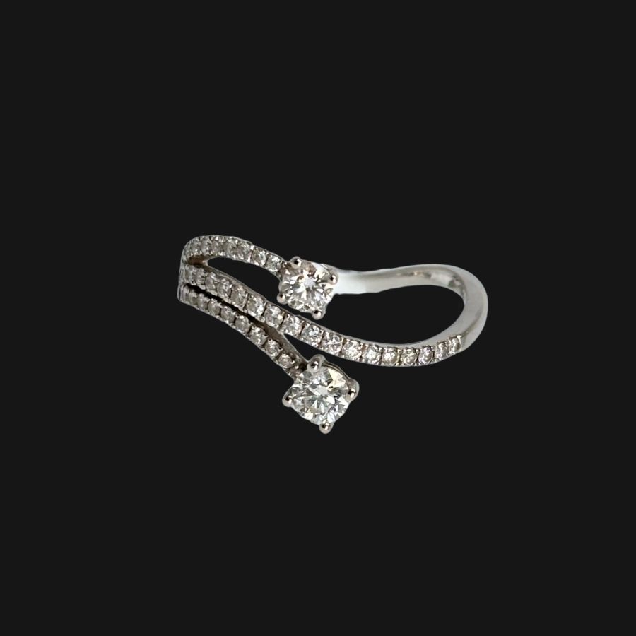 14k White Gold Ring