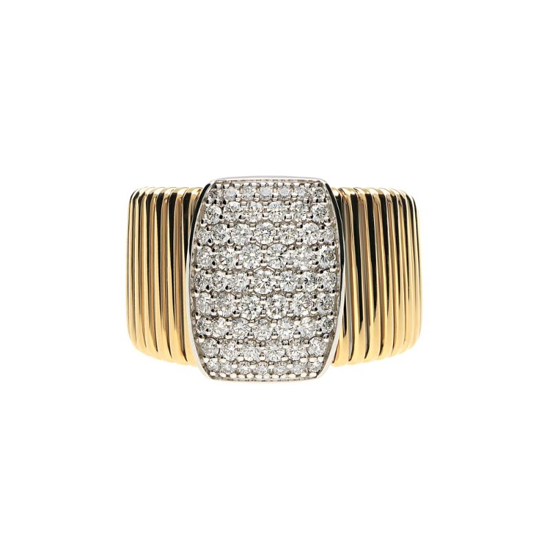 18k Two Tone Ring