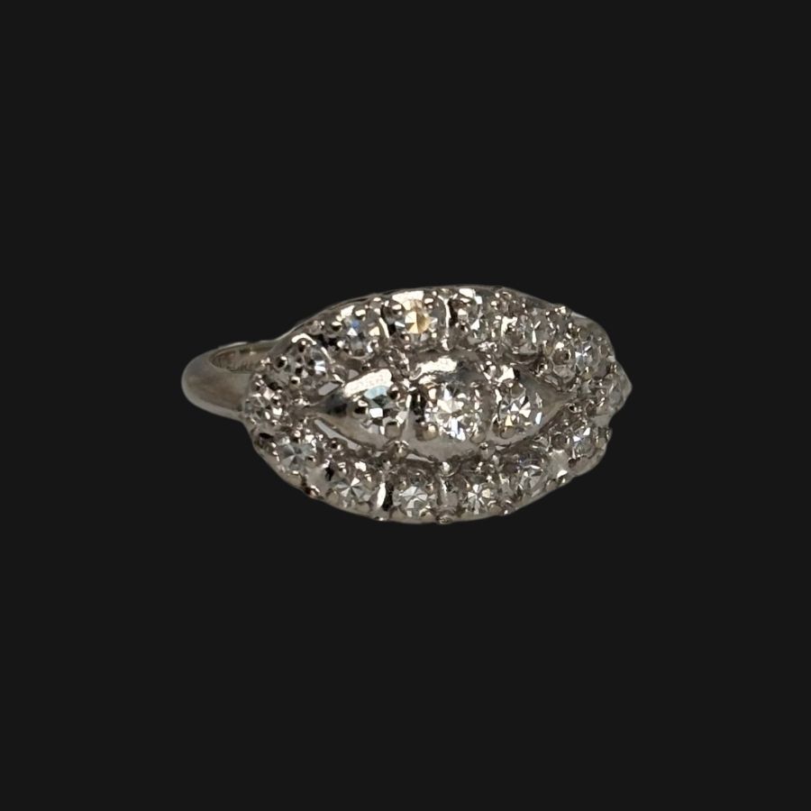 14k White Gold Ring
