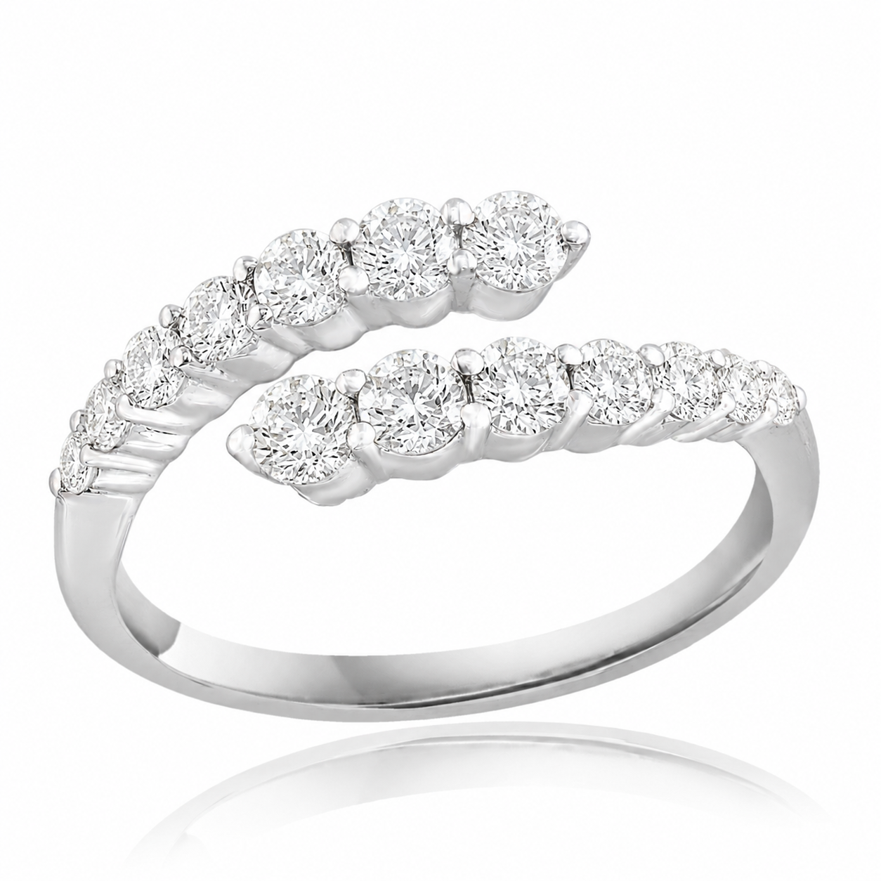 18k White Gold Diamond Ring