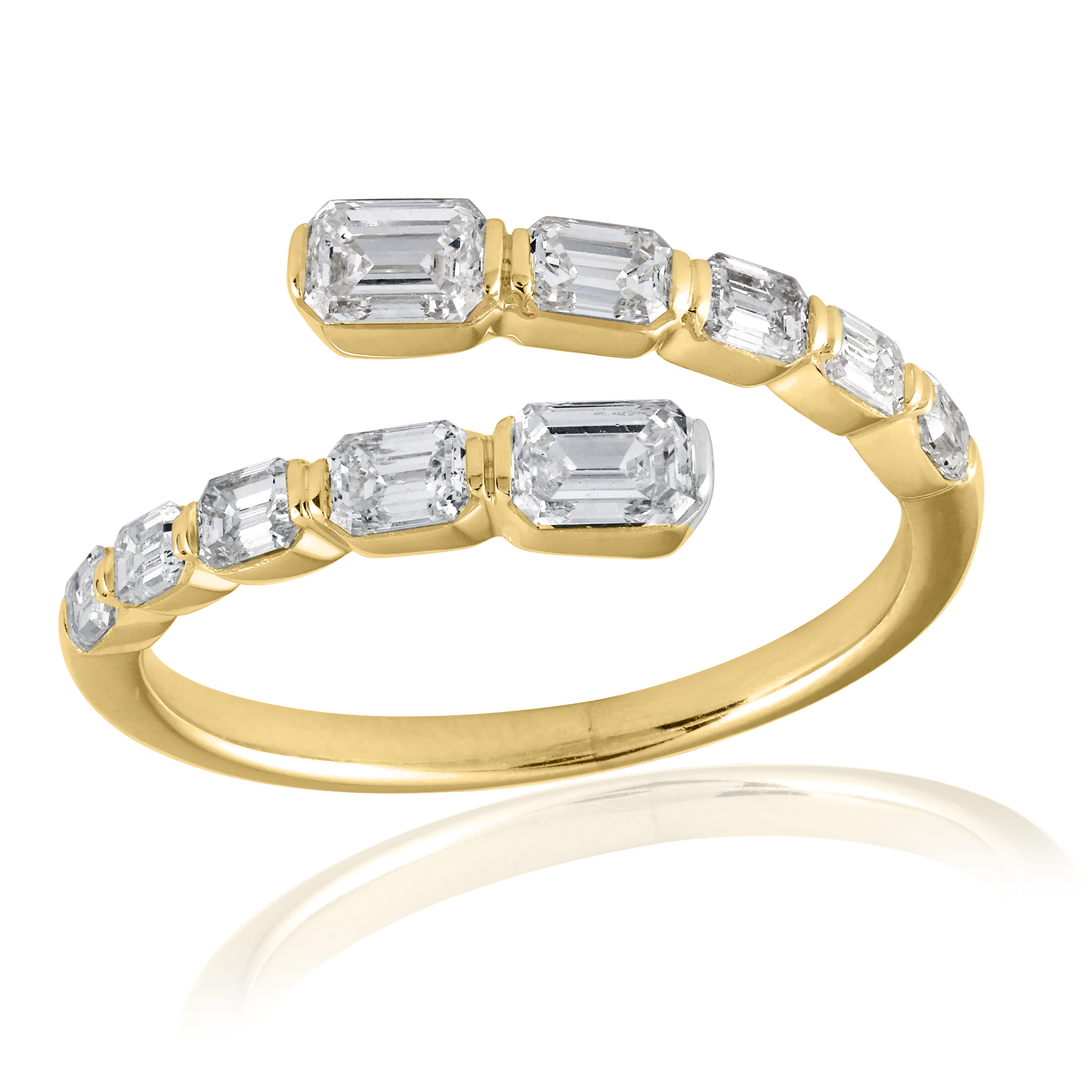 14k Yellow Gold Diamond Ring