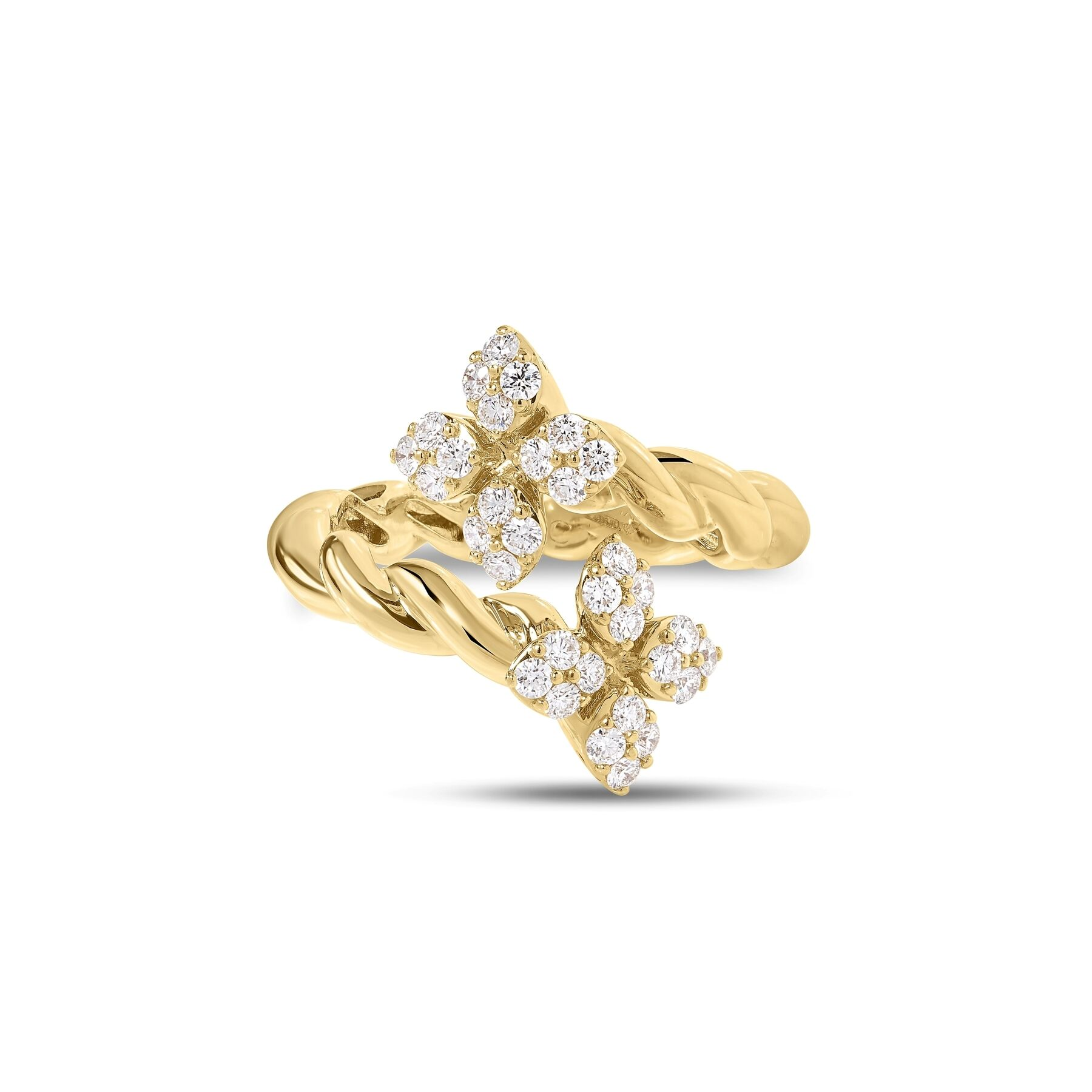 18k Yellow Gold Love In Verona Diamond Ring
