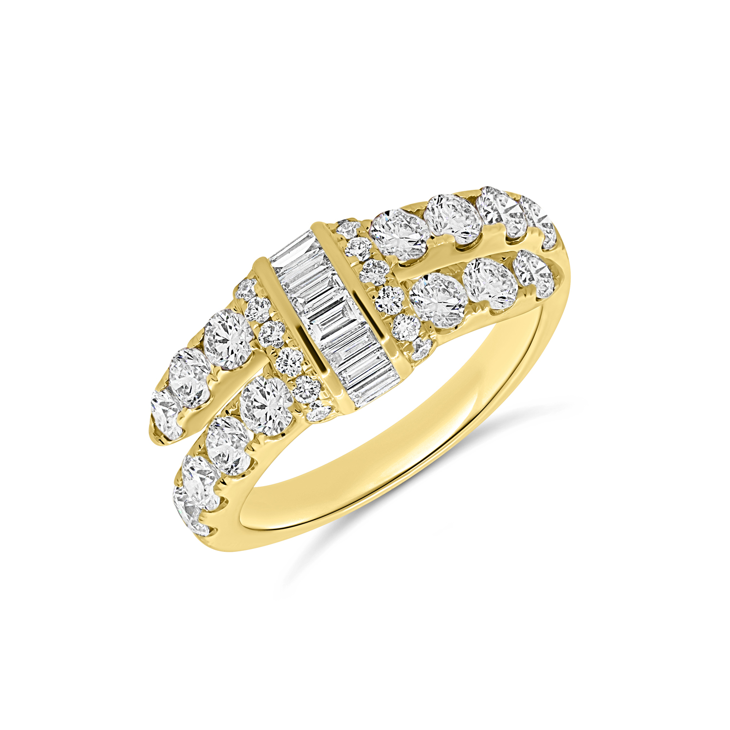 14k Yellow Gold Diamond Ring