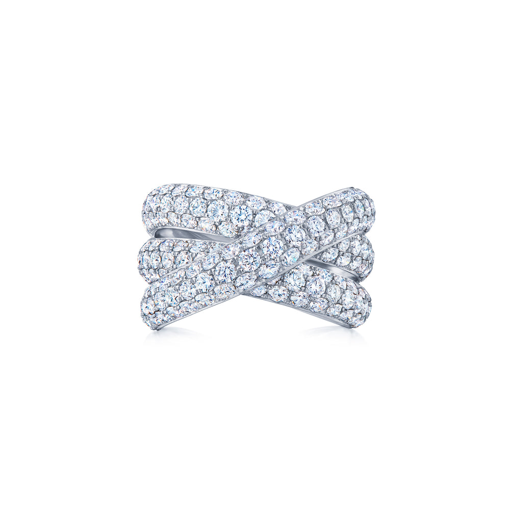 18k White Gold Diamond Ring