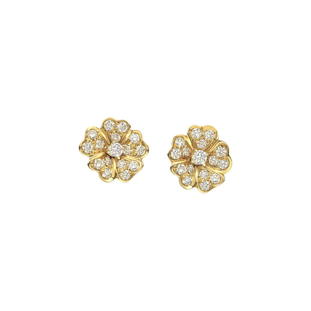 18k Yellow Gold Earrings