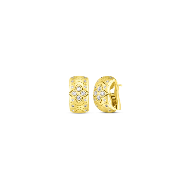 18k Yellow Gold Earrings