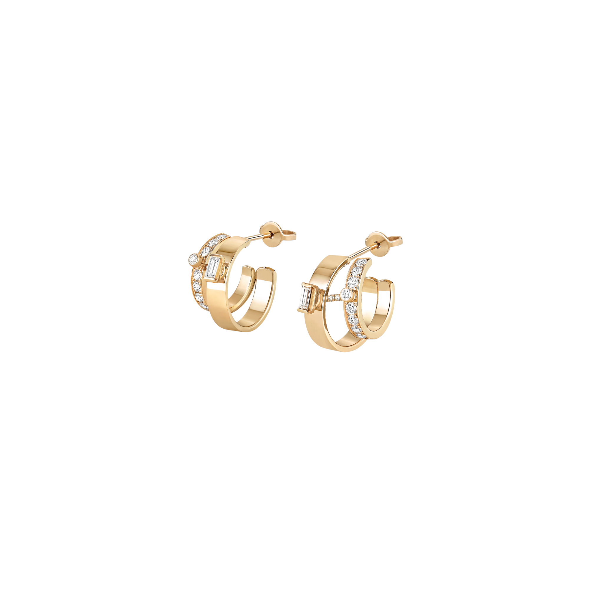 18k White Gold Mood Collection Dinner Date Earrings