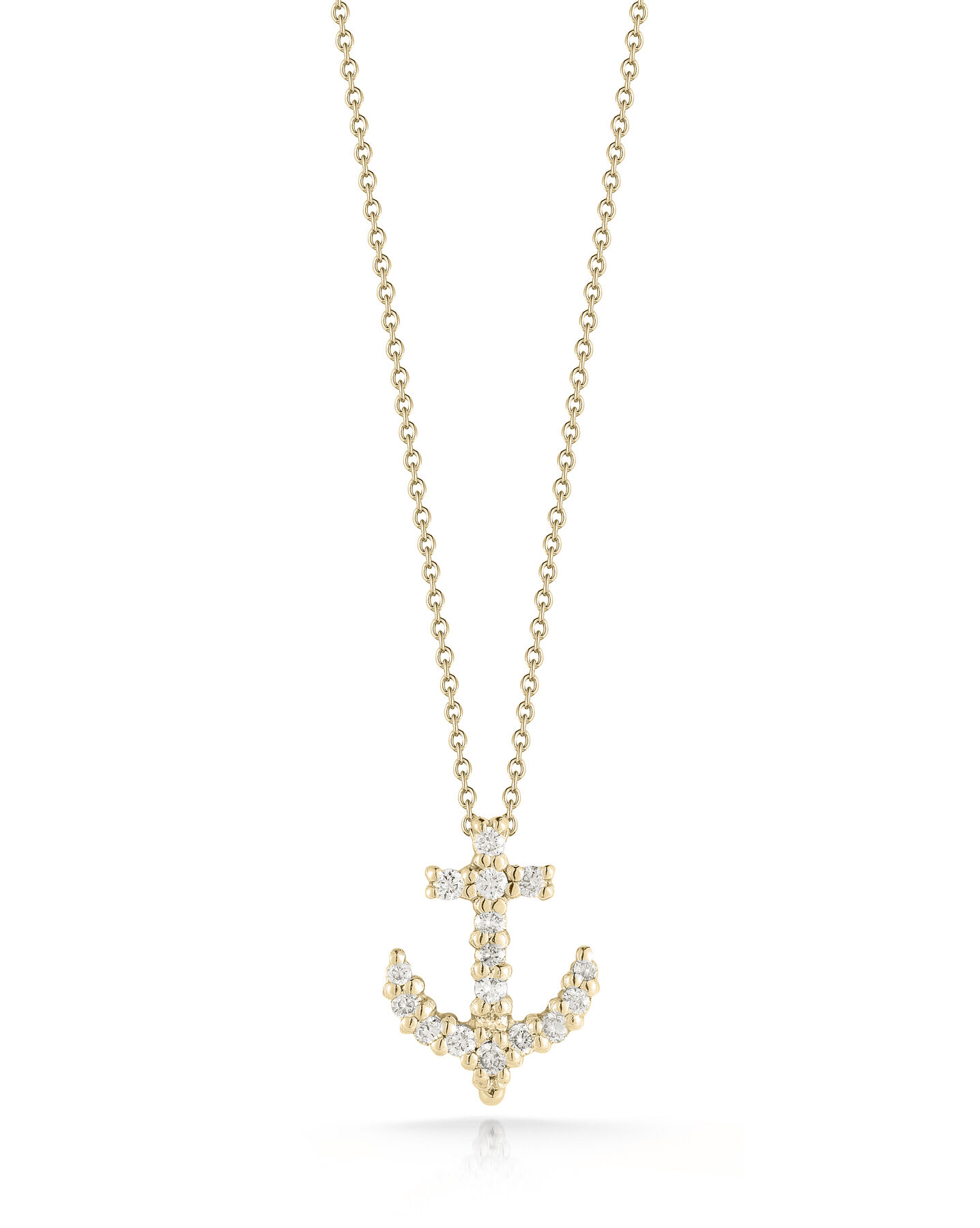 18k Yellow Gold Tiny Treasures Diamond Necklace