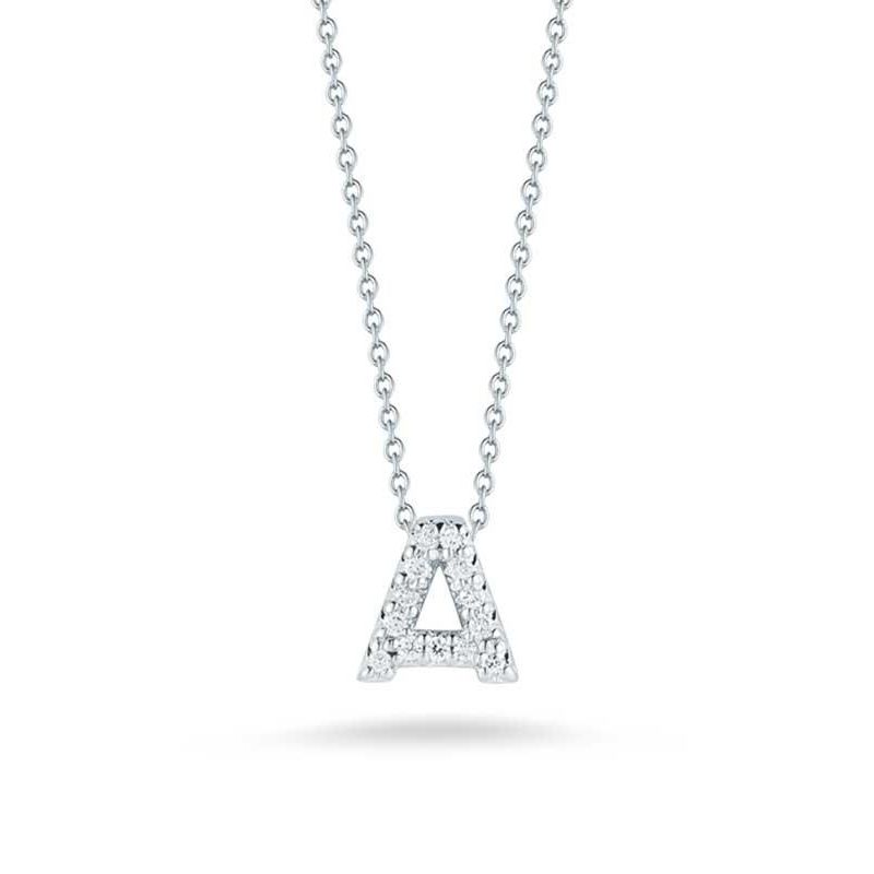 18k White Gold Tiny Treasures Diamond Necklace