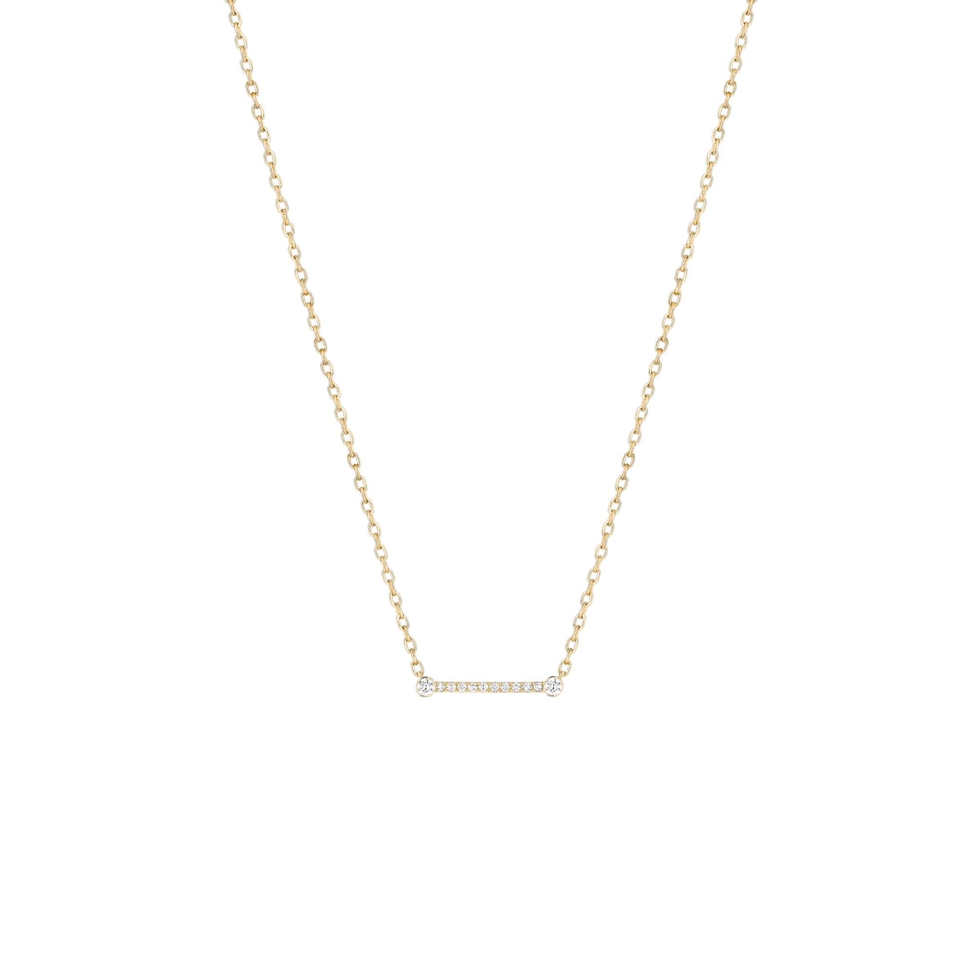 18k Yellow Gold Mood Collection Business Meeting Necklace