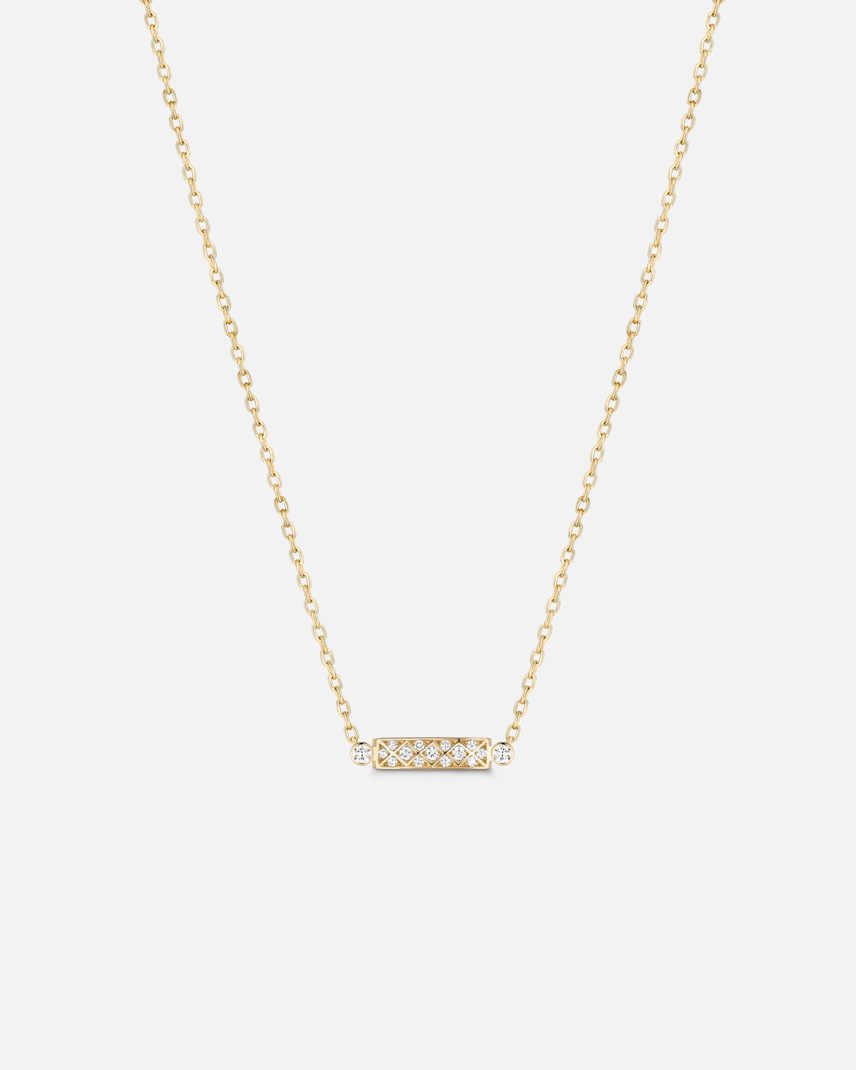 18k Yellow Gold Mood Collection Parisian Stroll Necklace