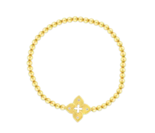 18k Yellow Gold Diamond Bracelet