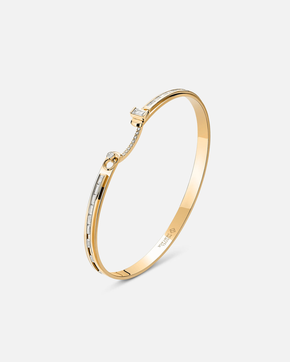 18k Yellow Gold Mood Collection Bf's Wedding Bangle