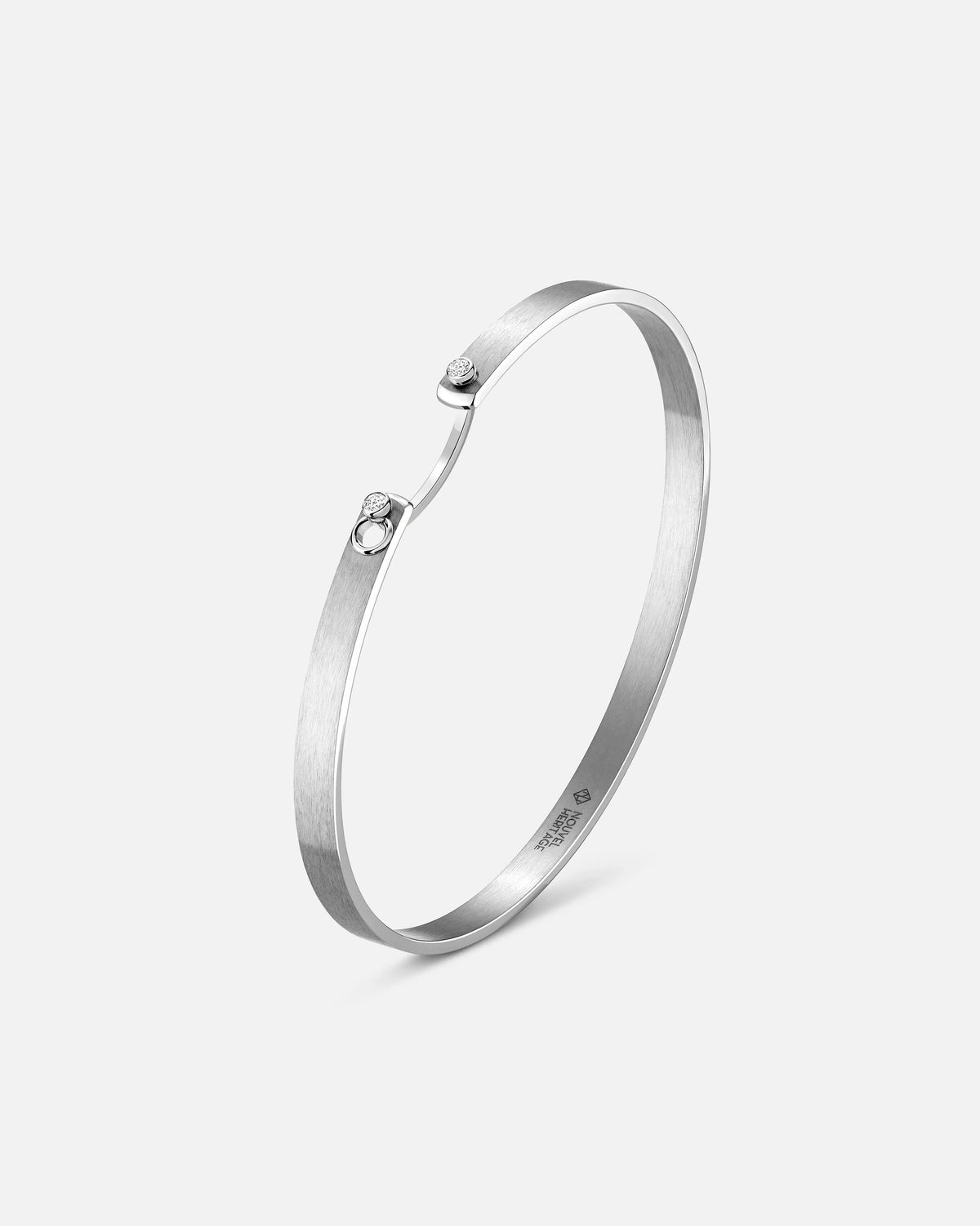 18k Gold And Titanium Mood Collection Paris Sky Bangle