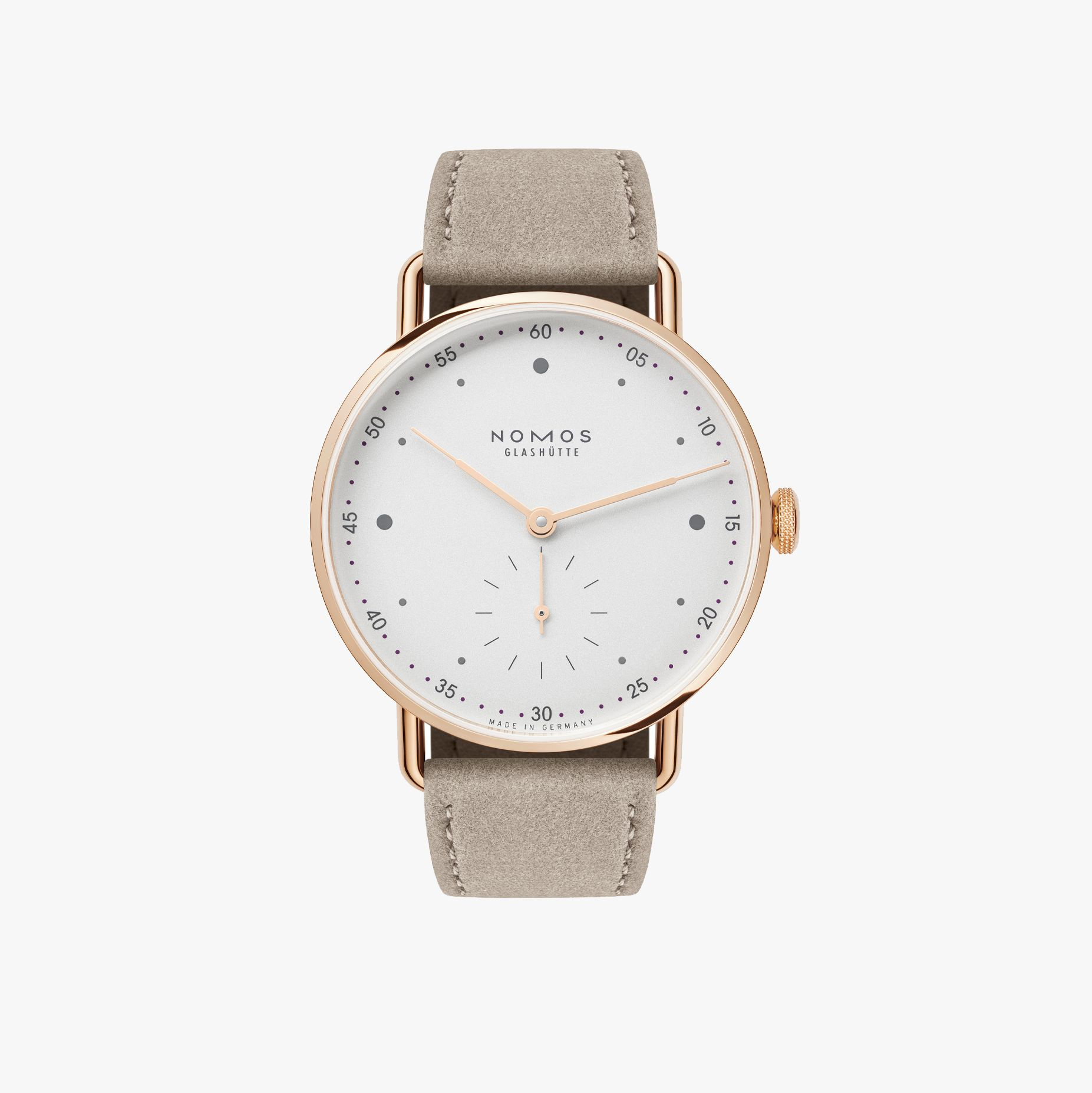 Nomos GlashÜtte Metro Rose Gold 33