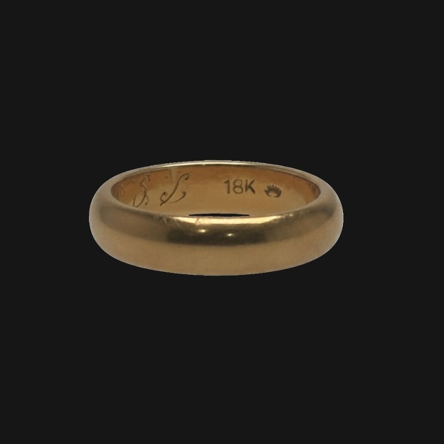 18k Yellow Gold Ring
