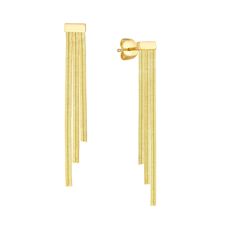 14k Yellow Gold Earrings