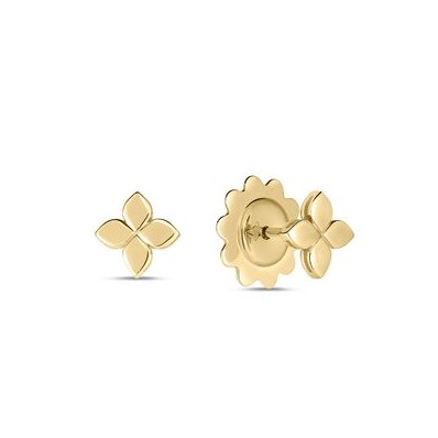 18k Yellow Gold Love In Verona Small Earrings