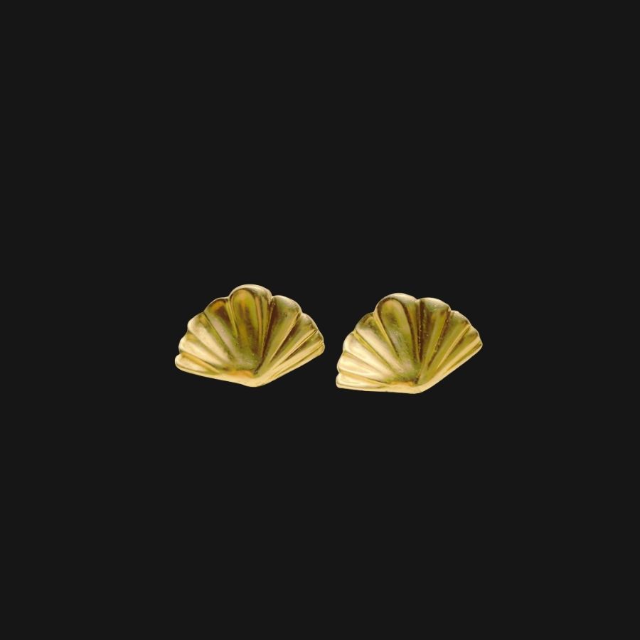 18k Yellow Gold Earrings