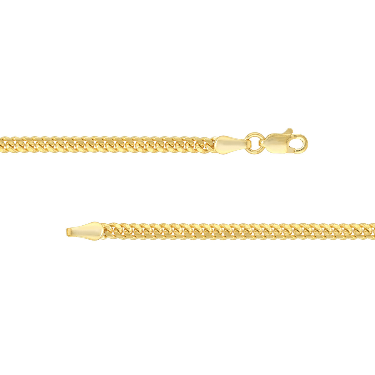 14k Yellow Gold Miami Cuban Necklace