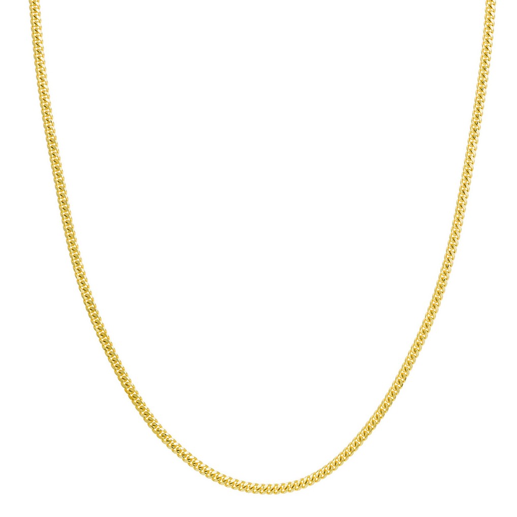 14k Yellow Gold Miami Cuban Necklace