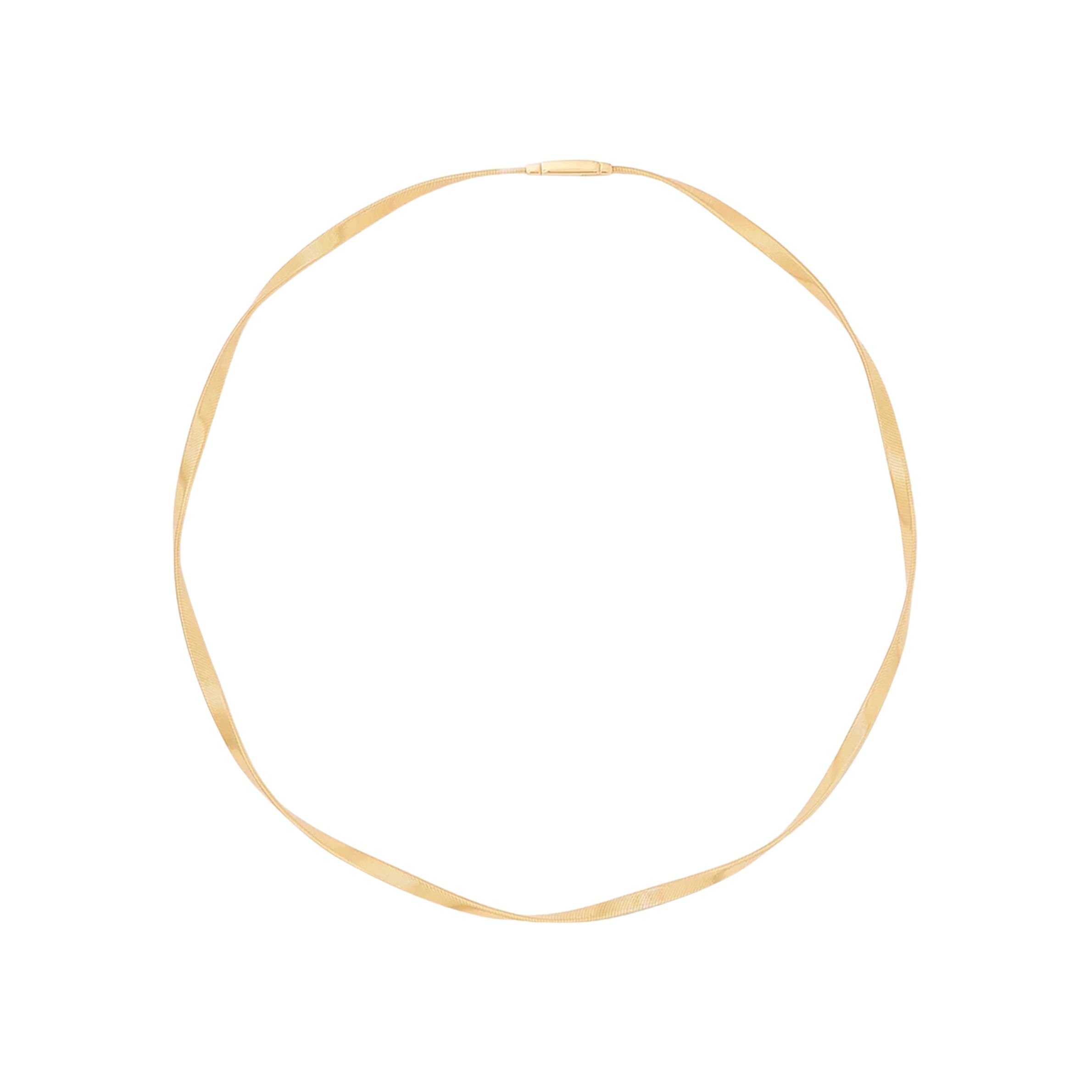 18k Yellow Gold Marrakeck Twisted Supreme Necklace