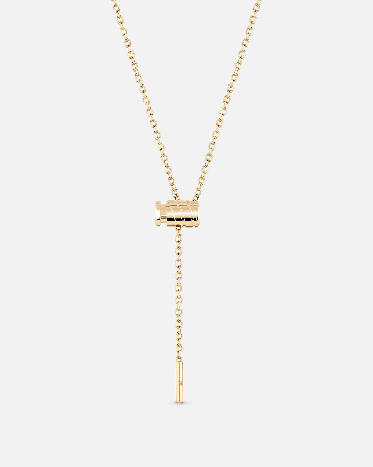 18k Yellow Gold Latch Collection Mini Necklace