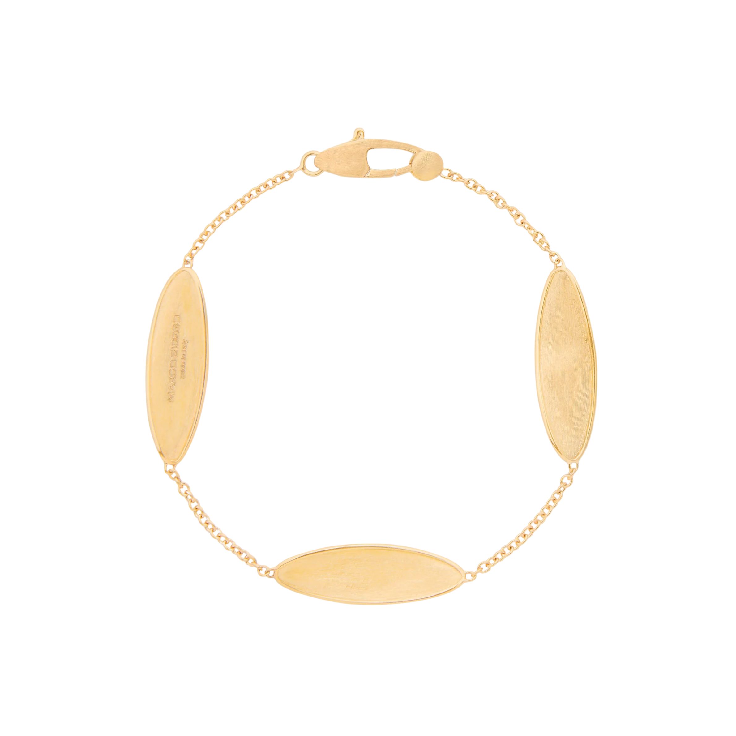 18k Yellow Gold Lunaria Twist Bracelet