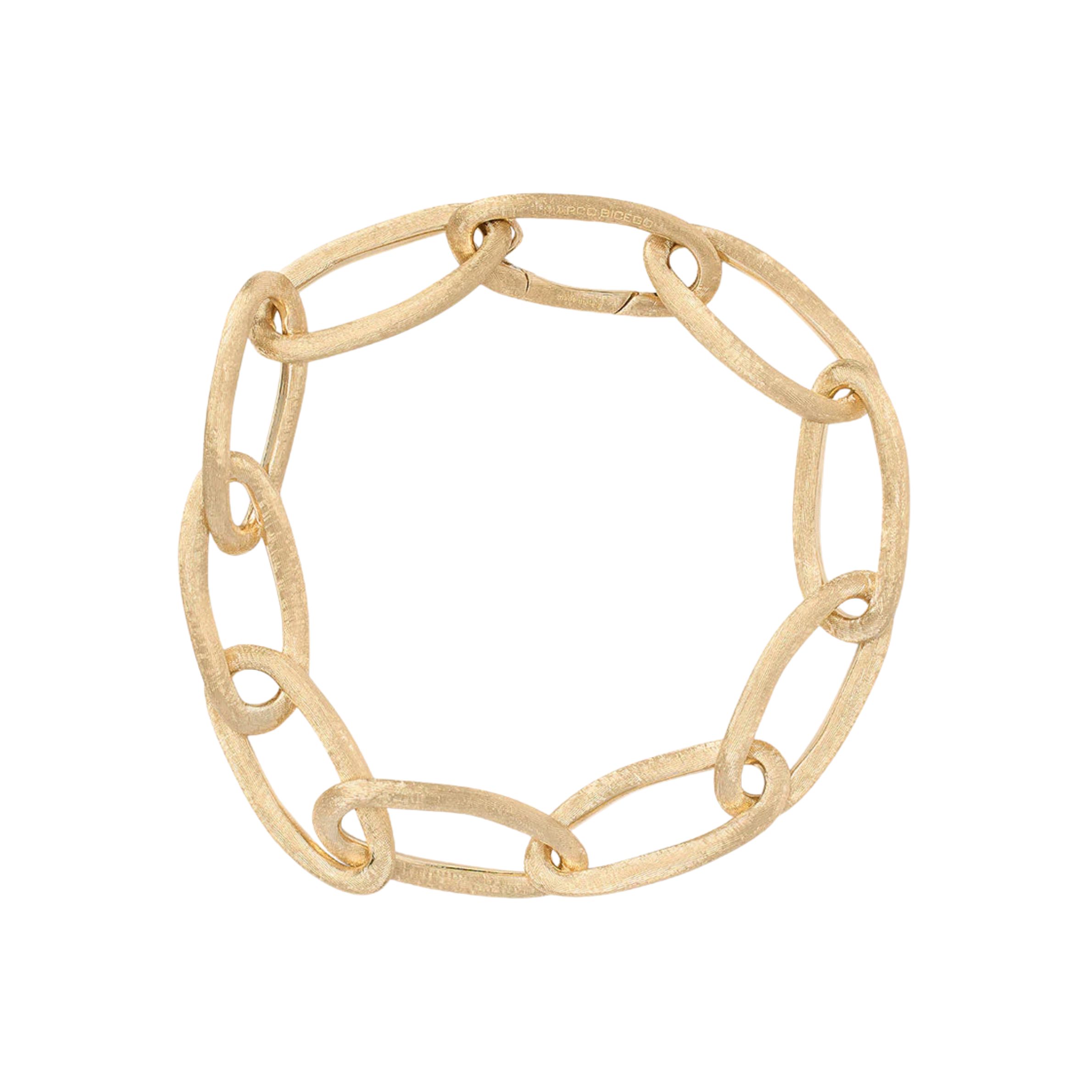 18k Yellow Gold Jaipur Oval Link Bracelet